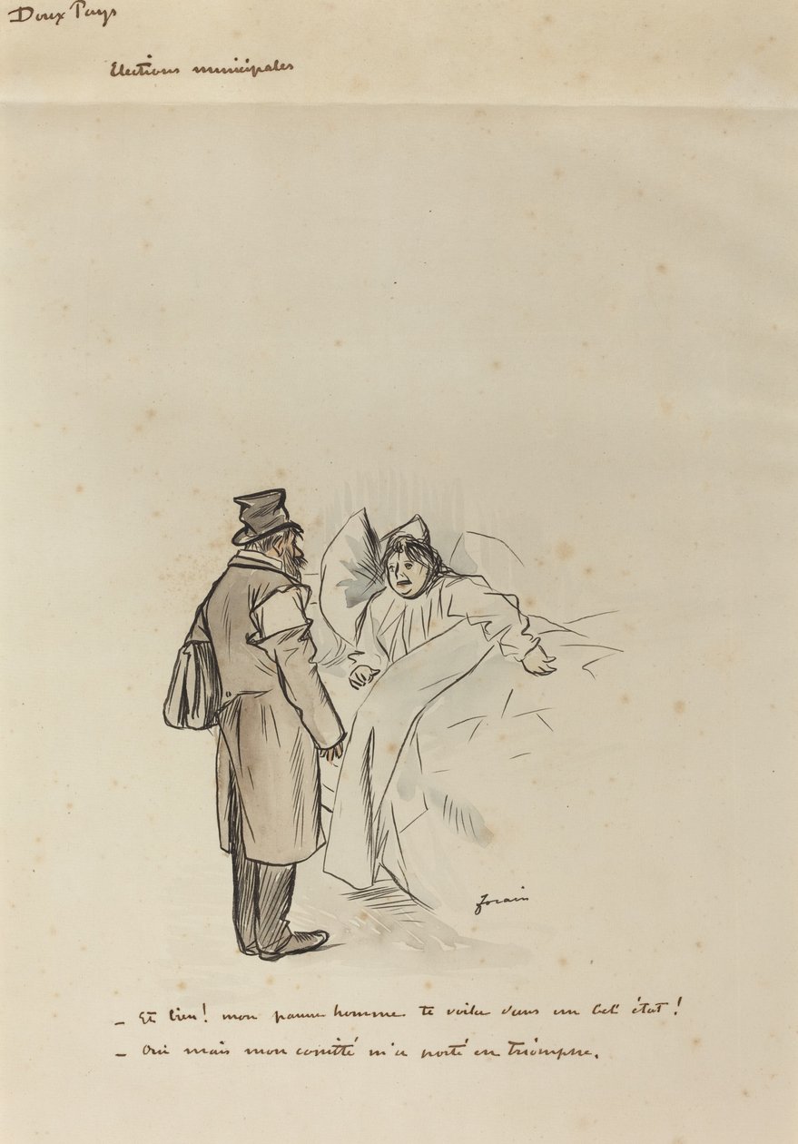 Val Municipales av Jean Louis Forain