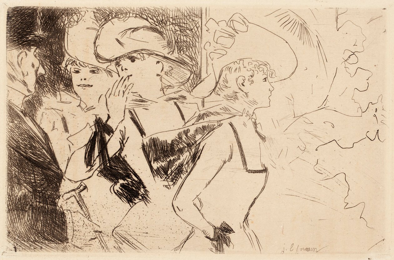 Folies Bergeresta av Jean Louis Forain
