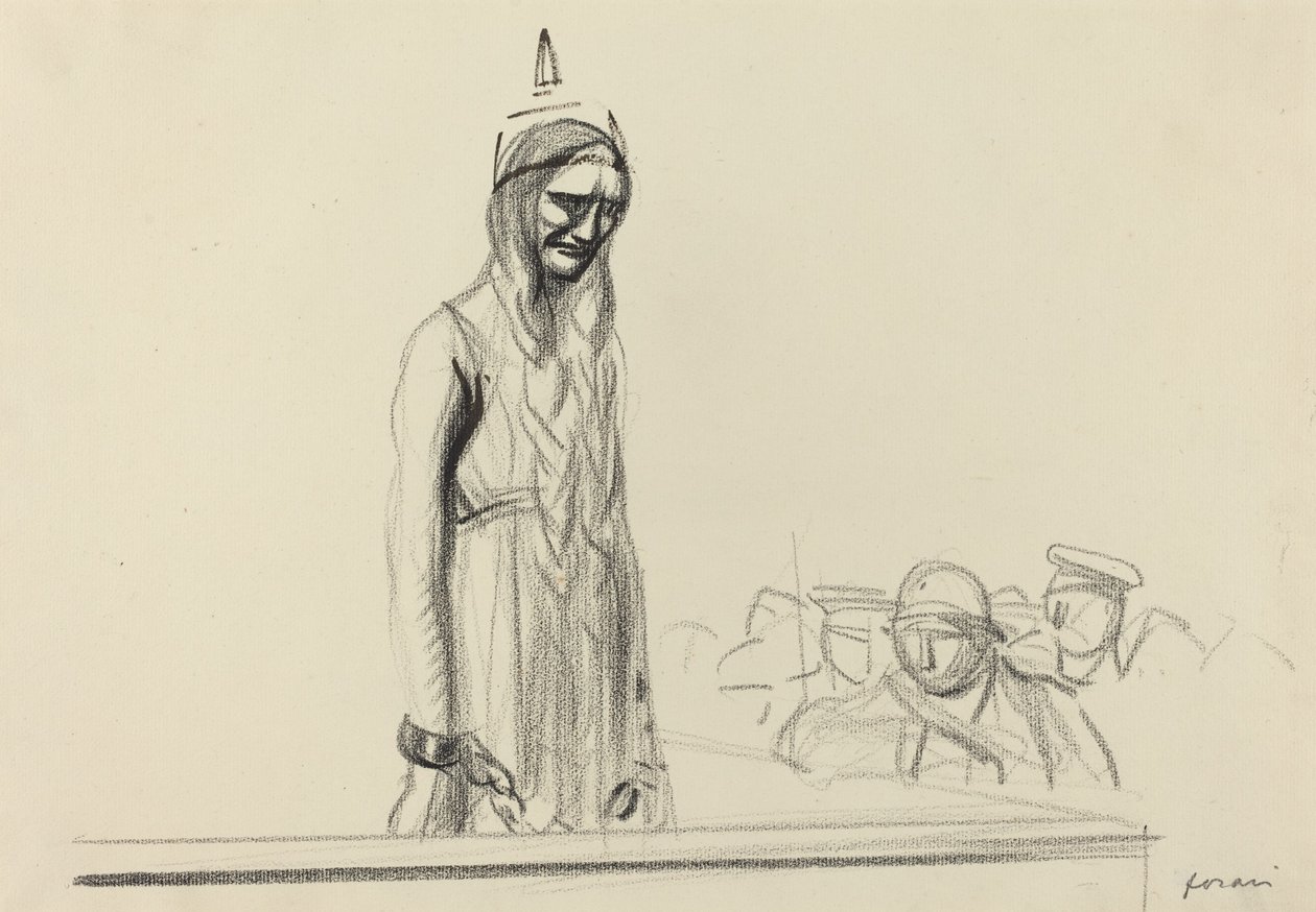 Germania inför domarna av Jean Louis Forain