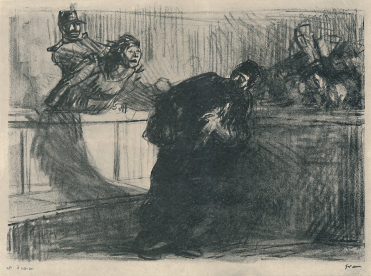 The Inveighed Lawyer, 1919 av Jean Louis Forain