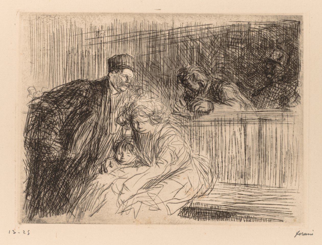 Advokaten talar i förväg av Jean Louis Forain