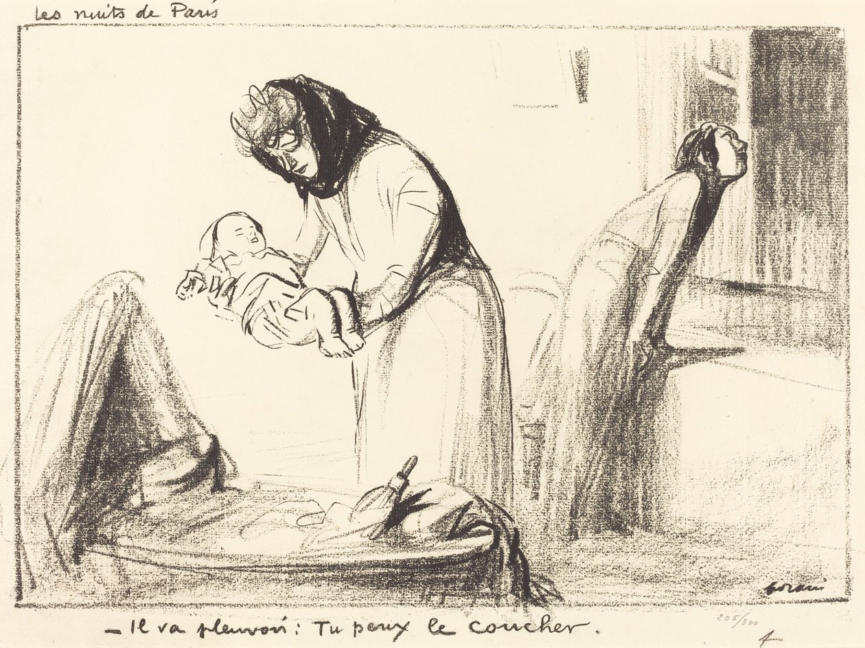 Paris nätter av Jean Louis Forain
