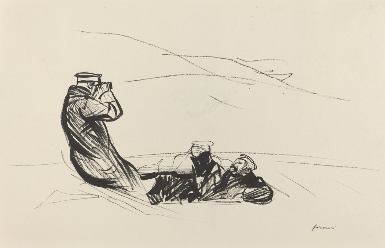 Letar efter fienden av Jean Louis Forain