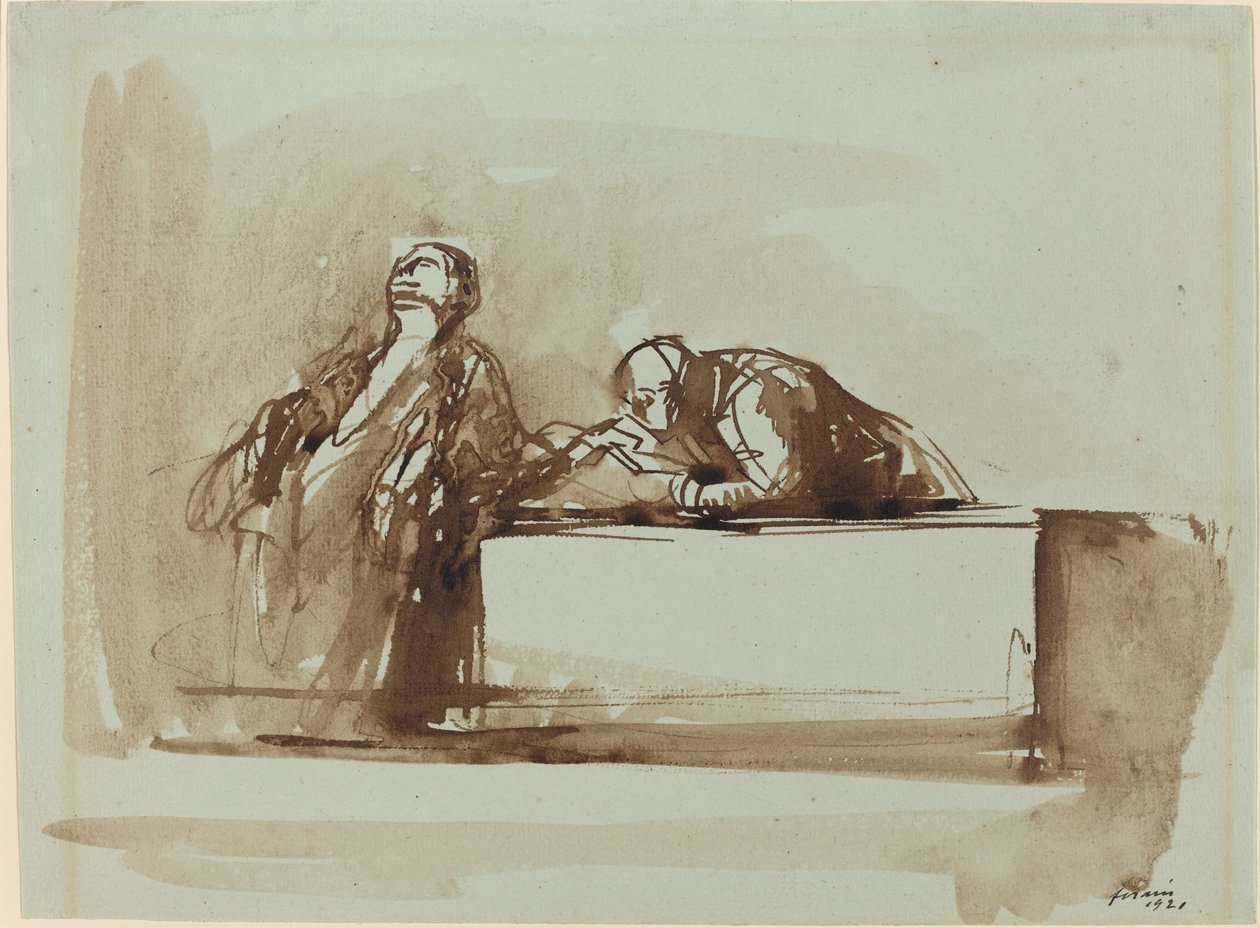 Rättvisans män av Jean-Louis Forain