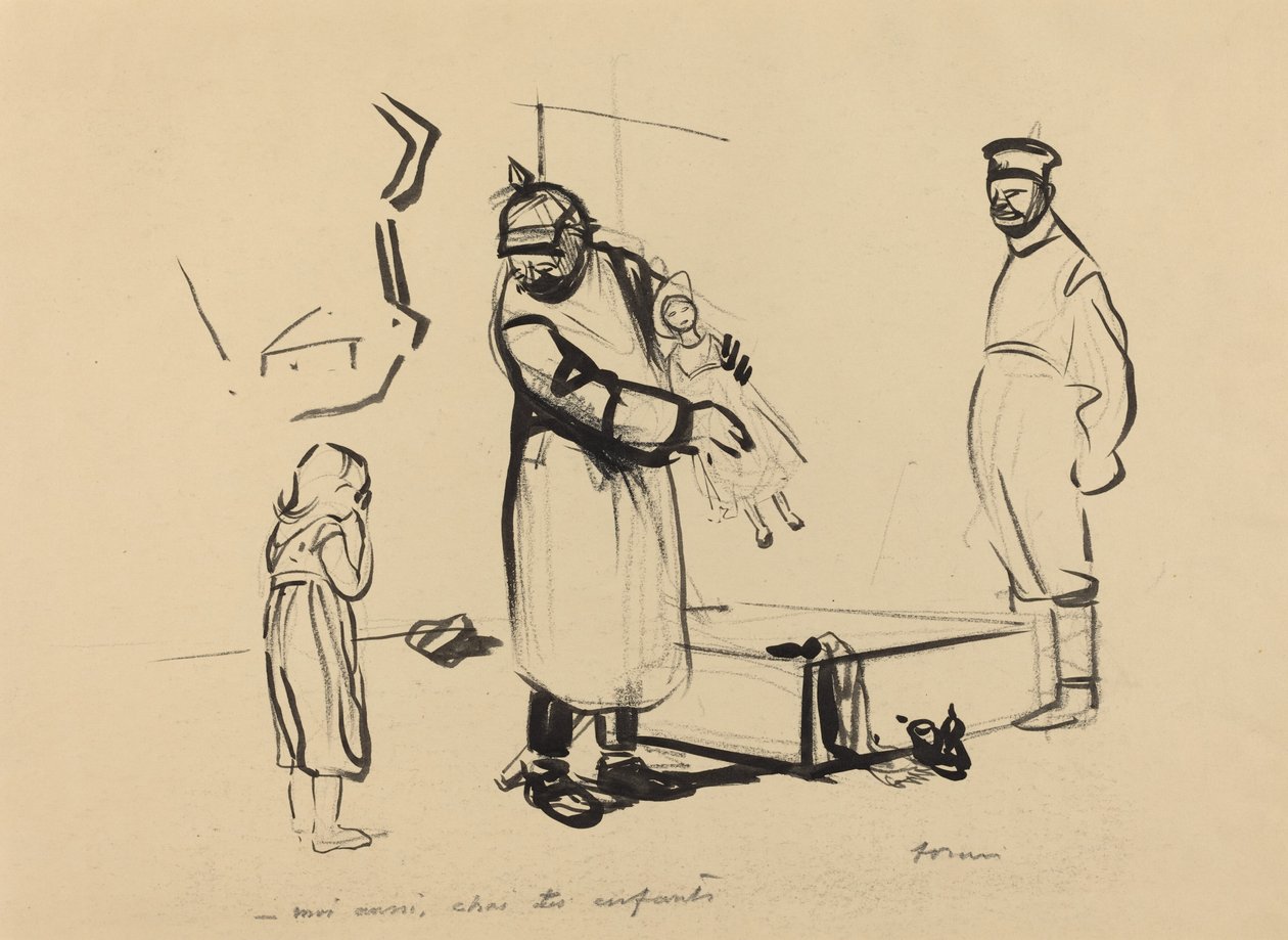 Nach Paris. -jag också, barnchai av Jean Louis Forain