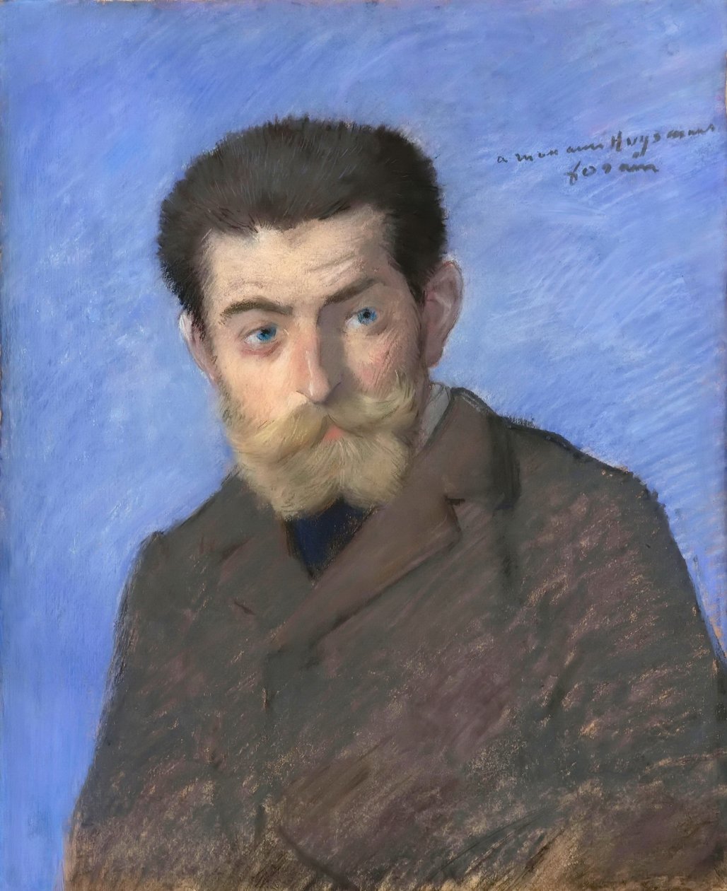 Porträtt av Joris-Karl Huysmans 1848-1907 av Jean Louis Forain