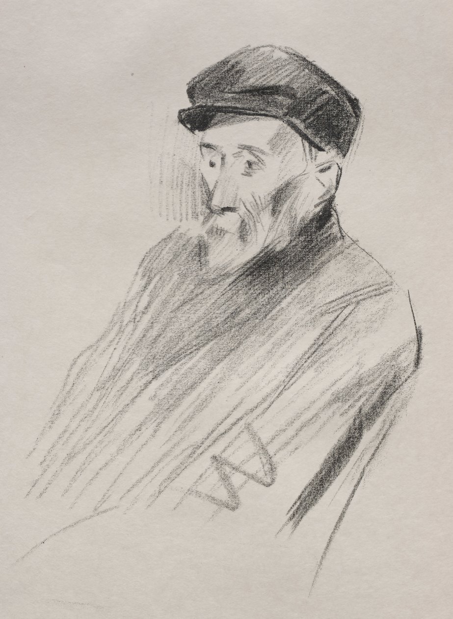 Porträtt av Renoir, tredje plattan av Jean Louis Forain