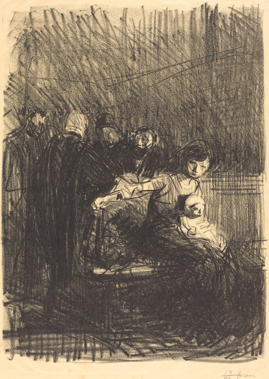 Förhandlingens uppehåll av Jean Louis Forain