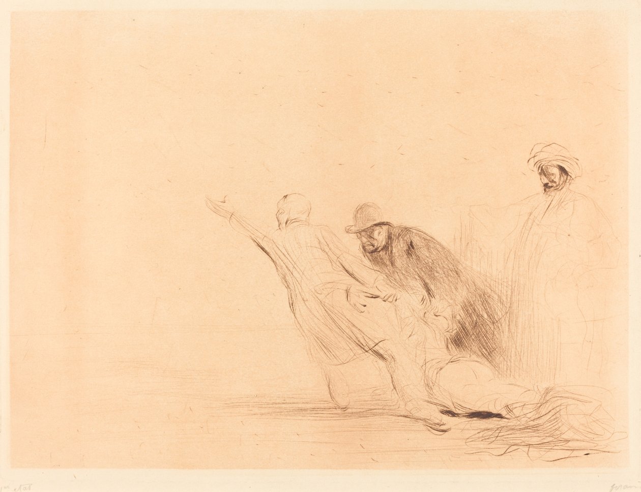 Äktenskapsfruktan (tredje plattan av Jean Louis Forain