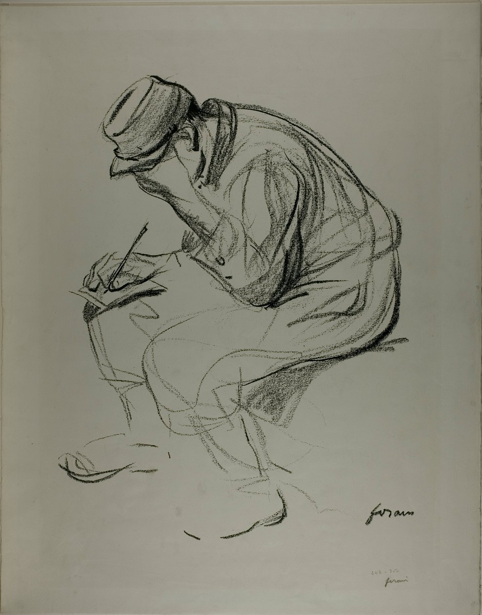 Krigsfångens kläder av Jean Louis Forain