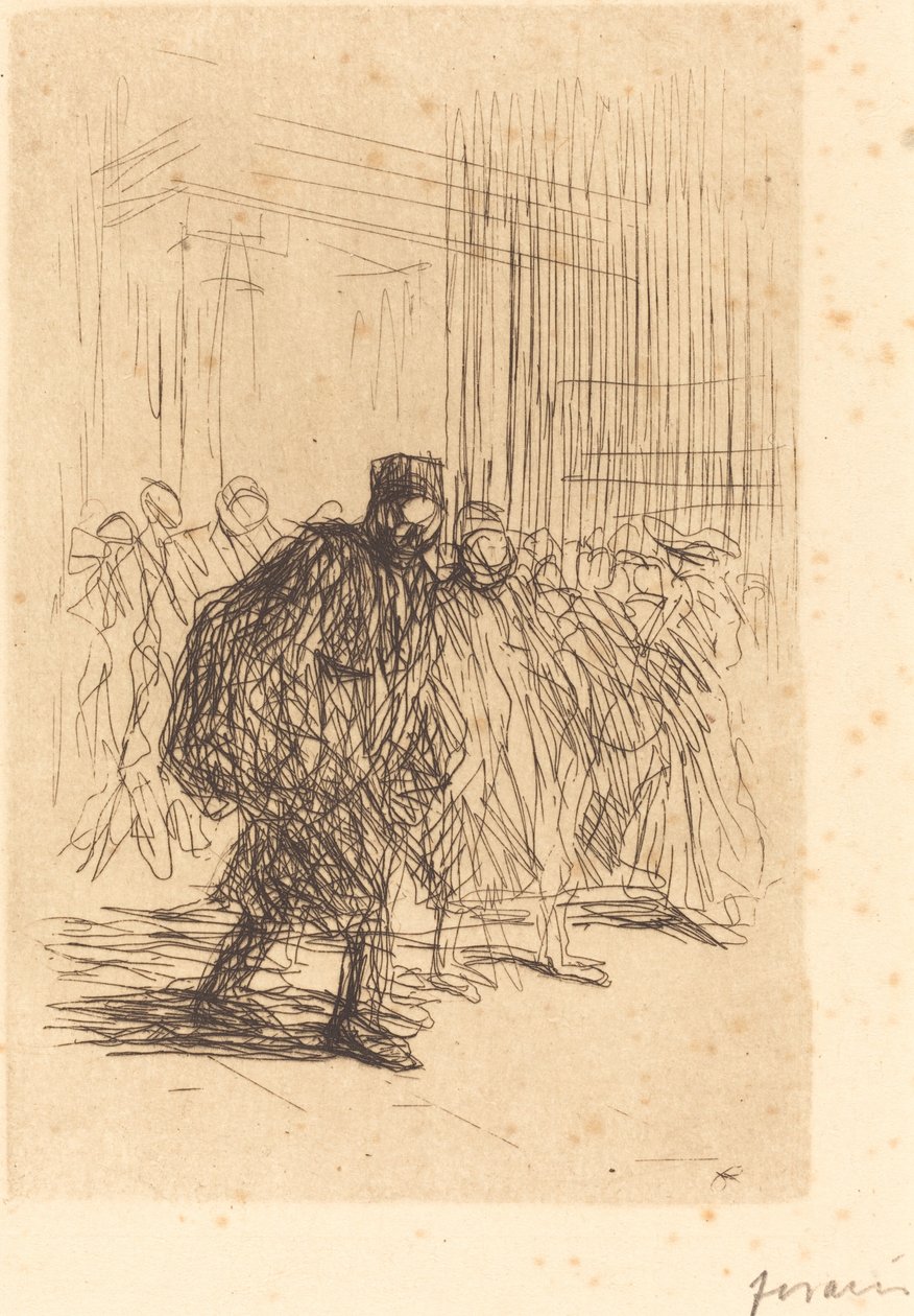 Justitiepalatsets korridorer av Jean Louis Forain