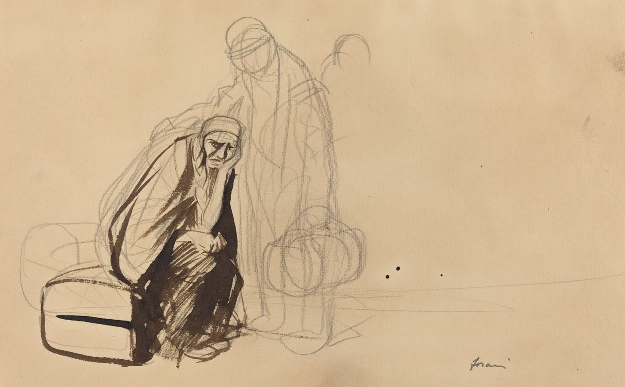 Avresan till Versailles av Jean Louis Forain