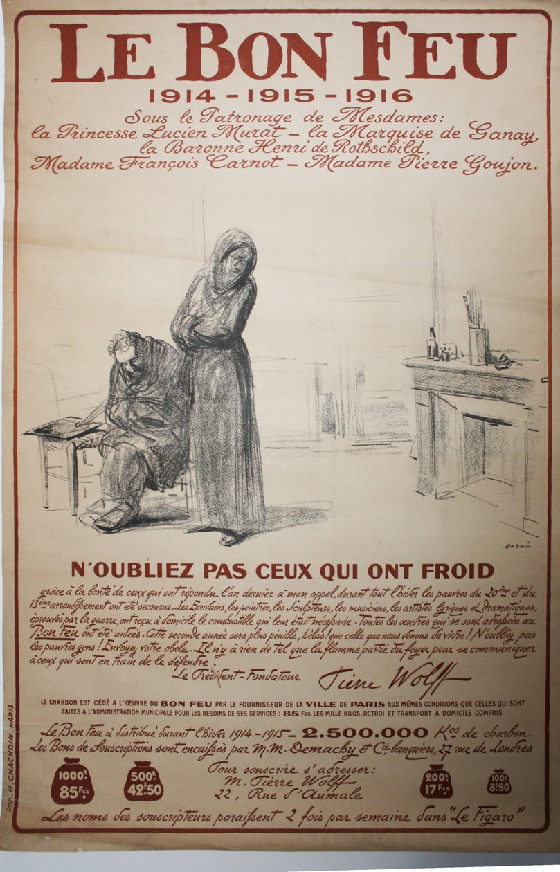 Den goda elden - Kom ihåg de som fryser av Jean Louis Forain