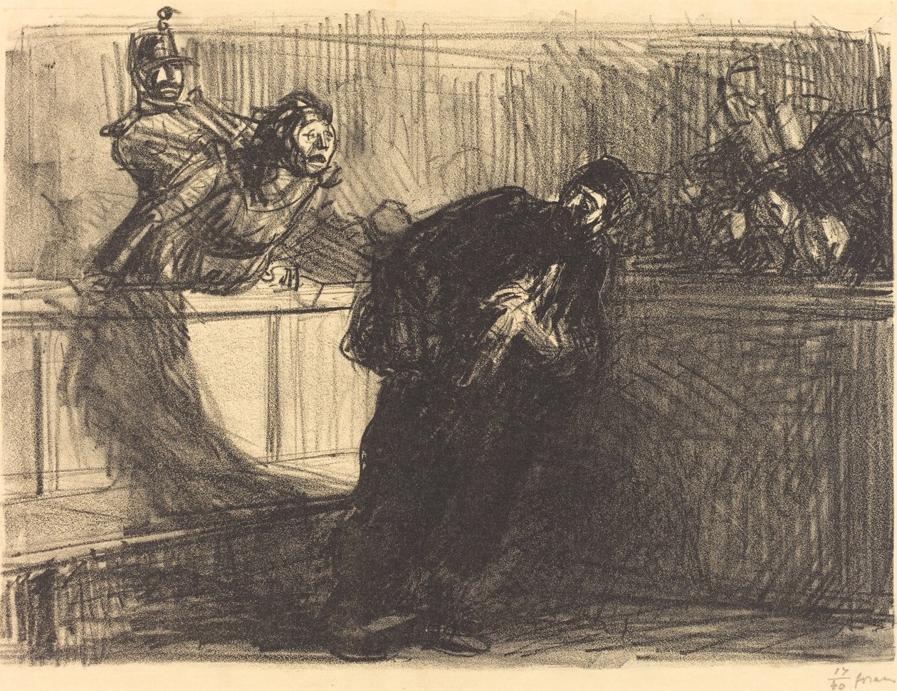 Advokaten misshandlades av Jean Louis Forain