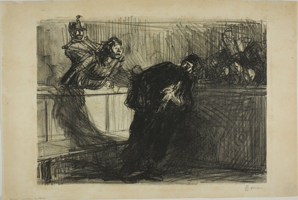 Advokaten misshandlades av Jean-Louis Forain