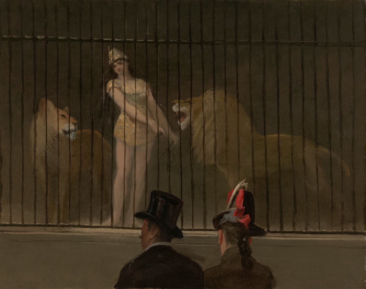 Lejontämjaren av Jean Louis Forain