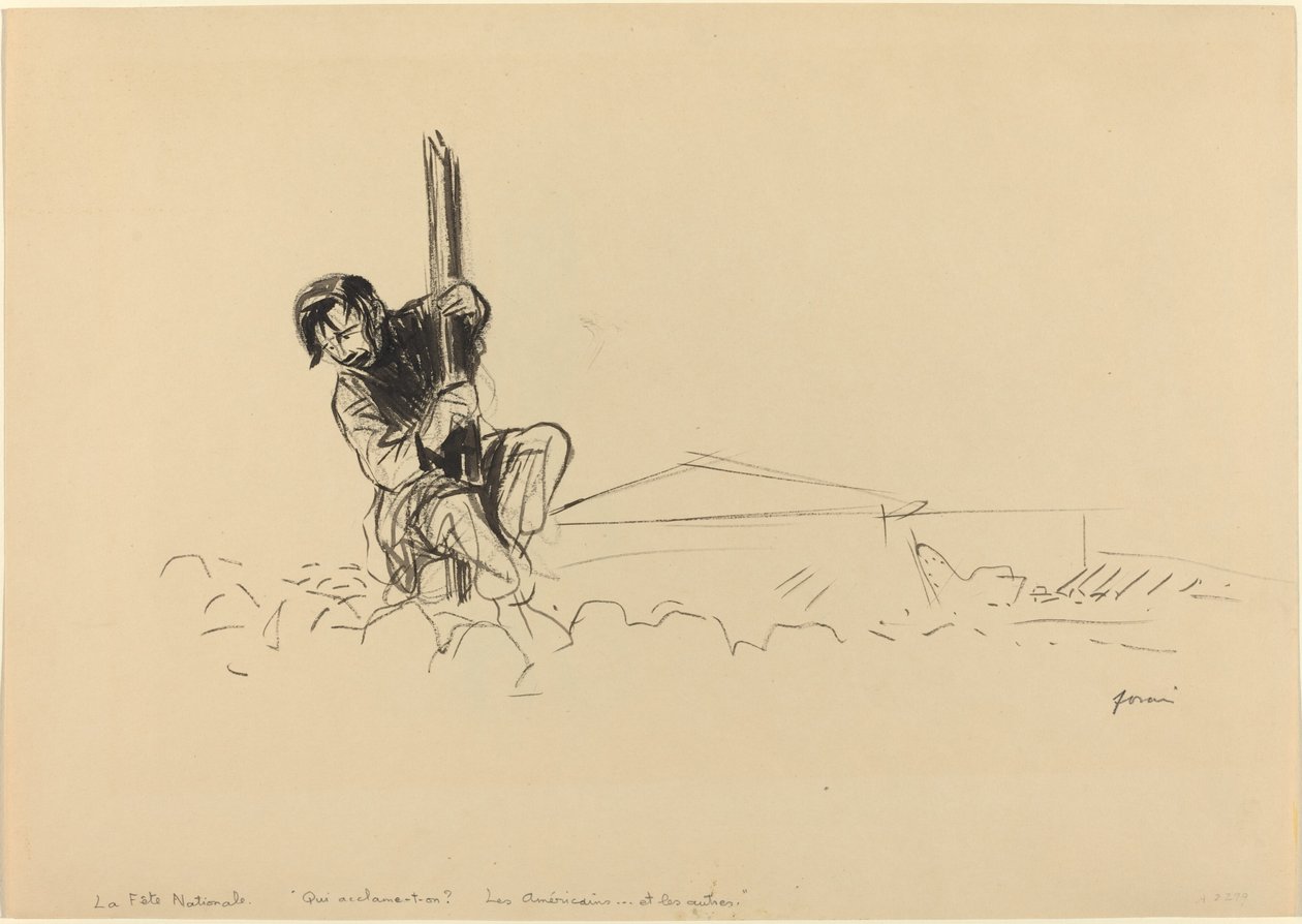 Nationalhelgen av Jean-Louis Forain