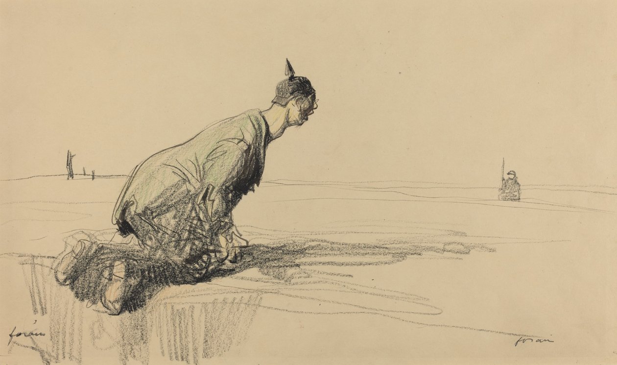 Krigets mål, c. 19141919. av Jean Louis Forain