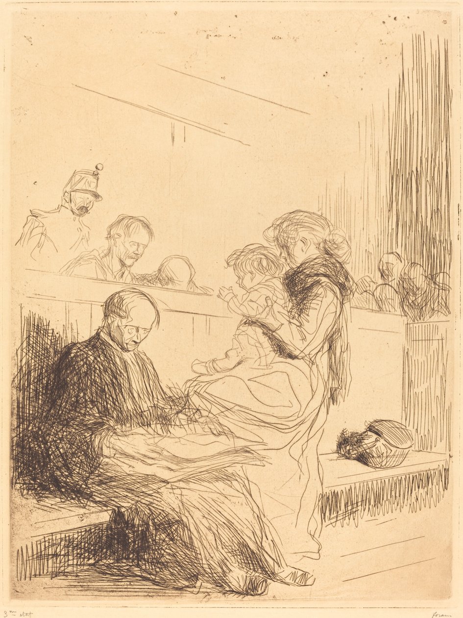 Fången och barnet av Jean Louis Forain