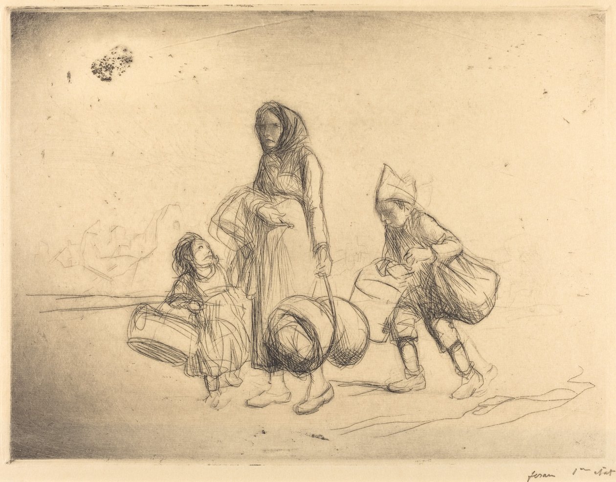 Återvänden hem av Jean Louis Forain