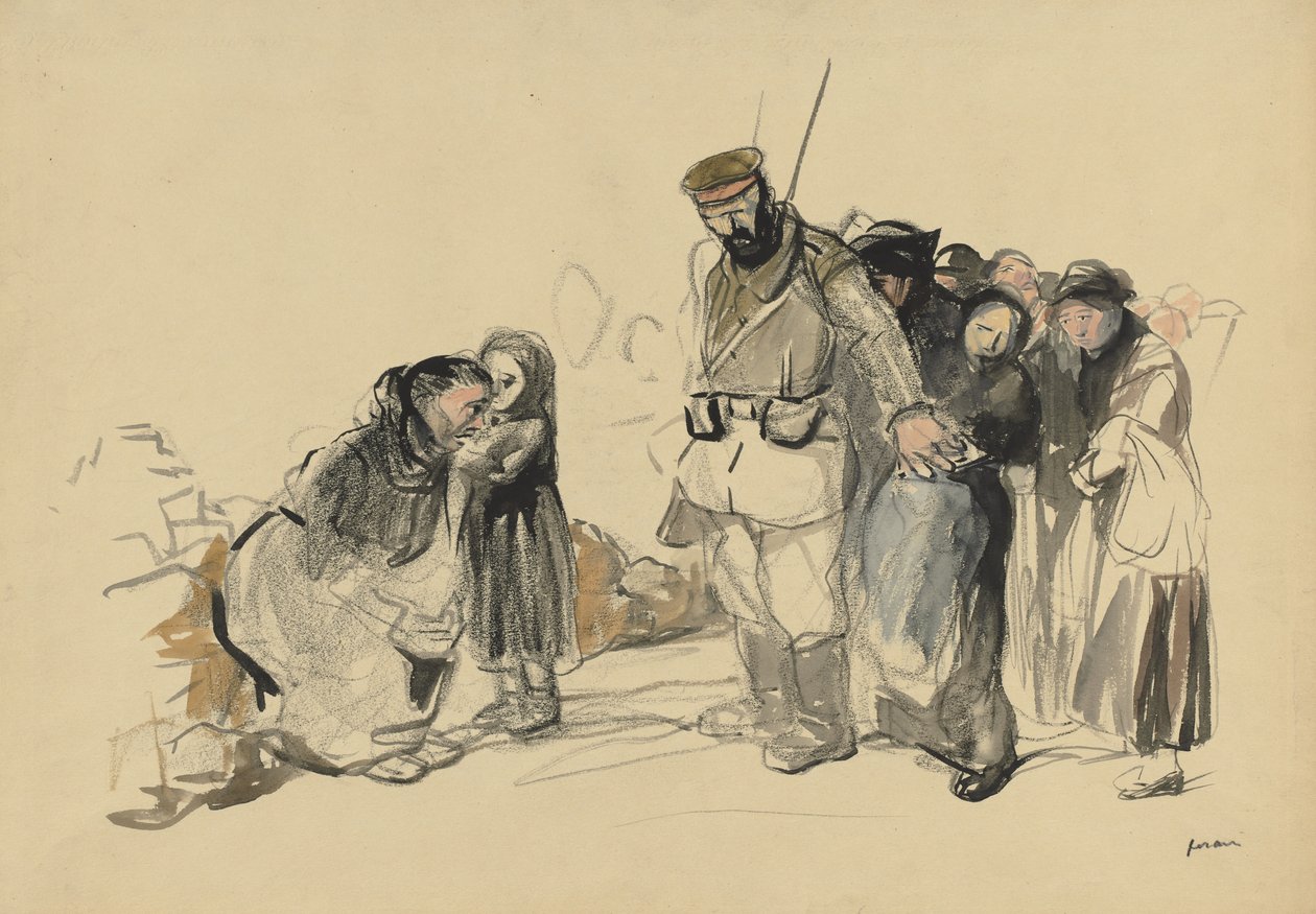 Slaveriet i norr, fjärde kvartalet 1800-talet eller första tredje 1900-talet. av Jean Louis Forain