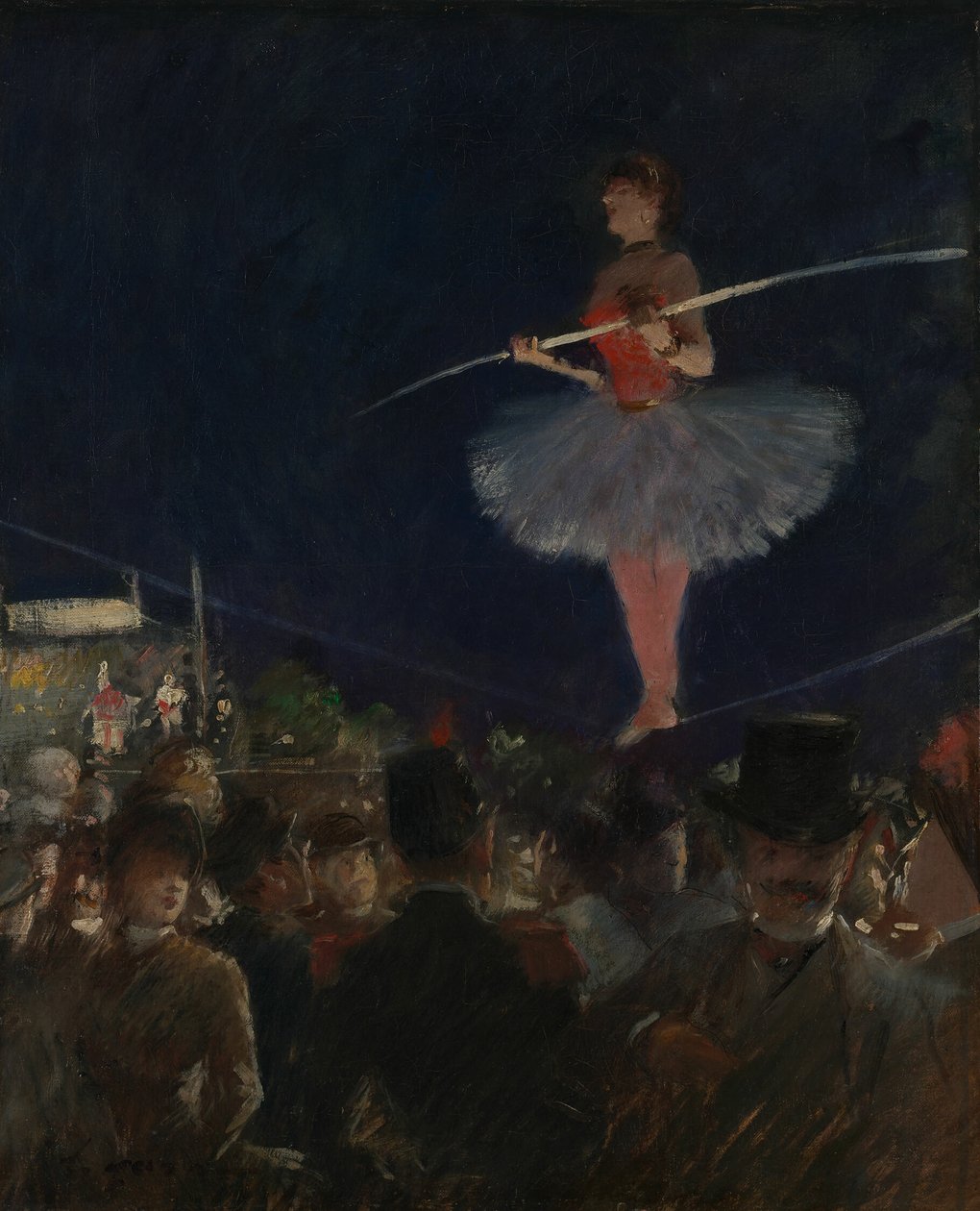 Gå på lina av Jean Louis Forain