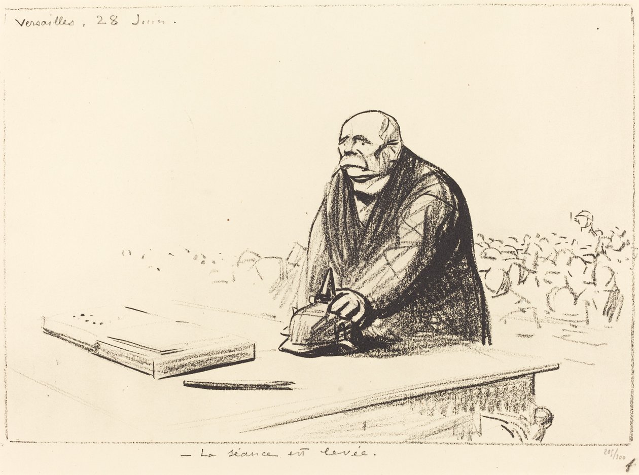 Versailles, 28 juni av Jean-Louis Forain