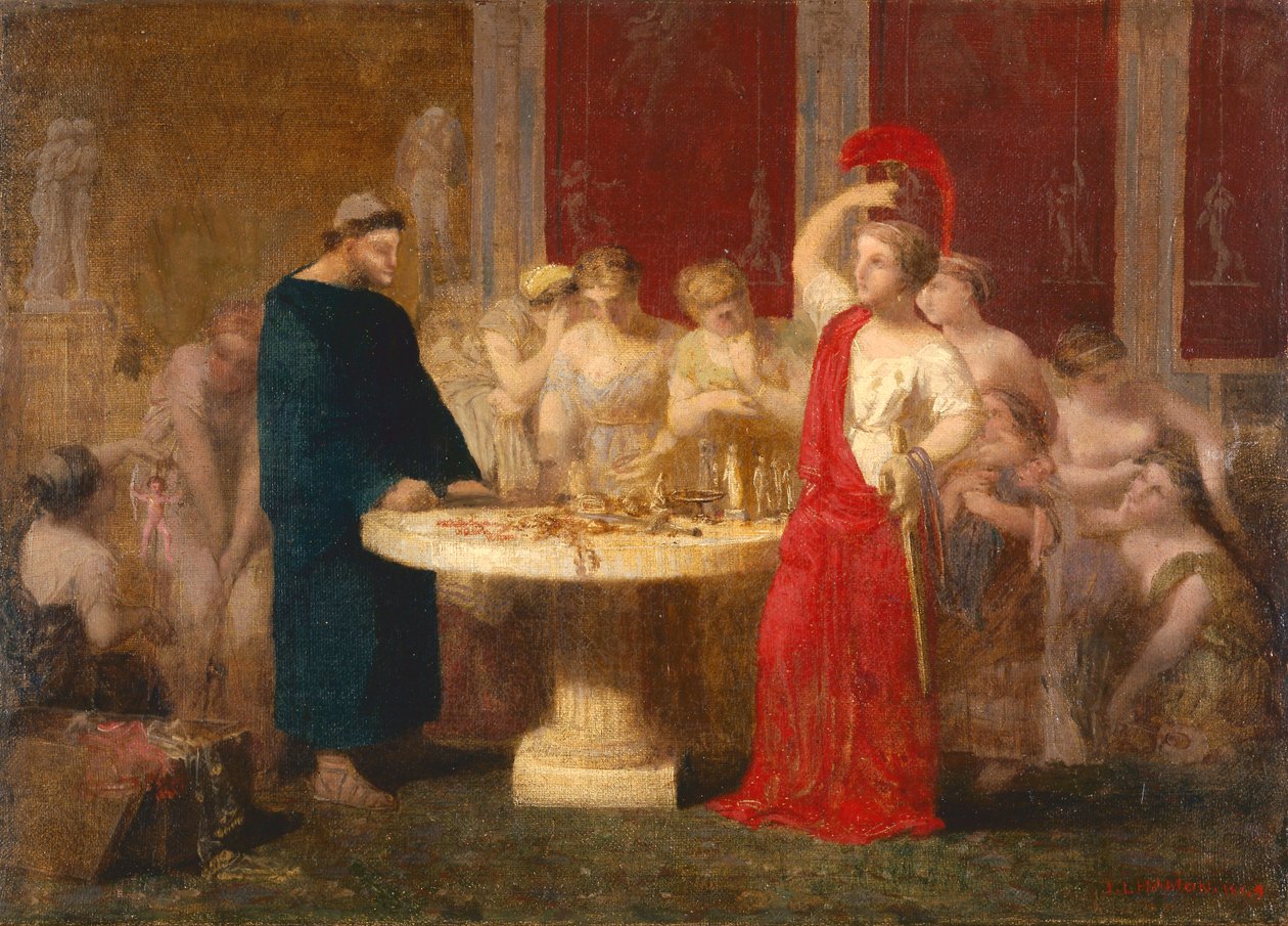 romerska kvinnor av Jean Louis Hamon
