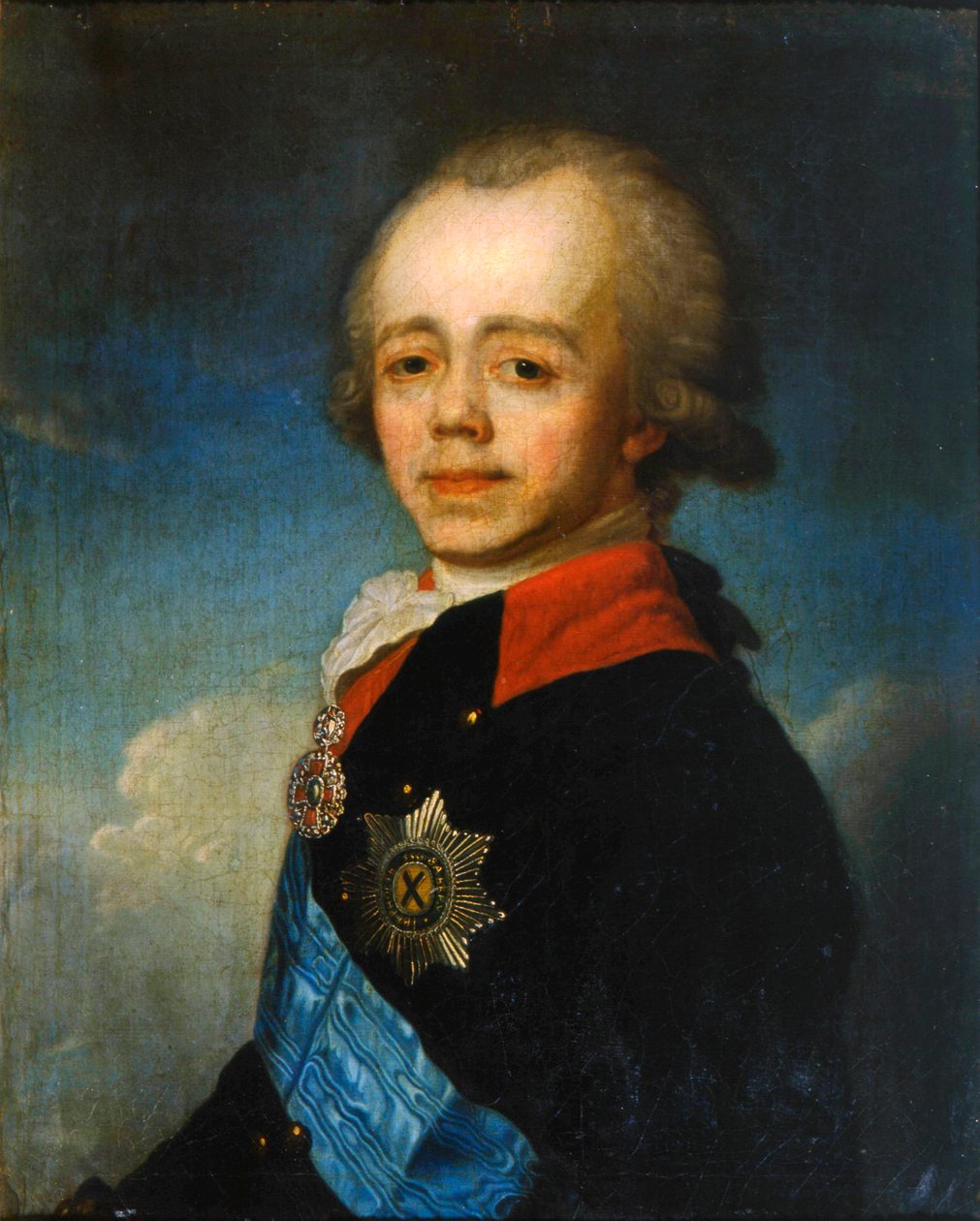 Storhertig Pavel Petrovitj av Ryssland, sent 1700-tal av Jean Louis Voille