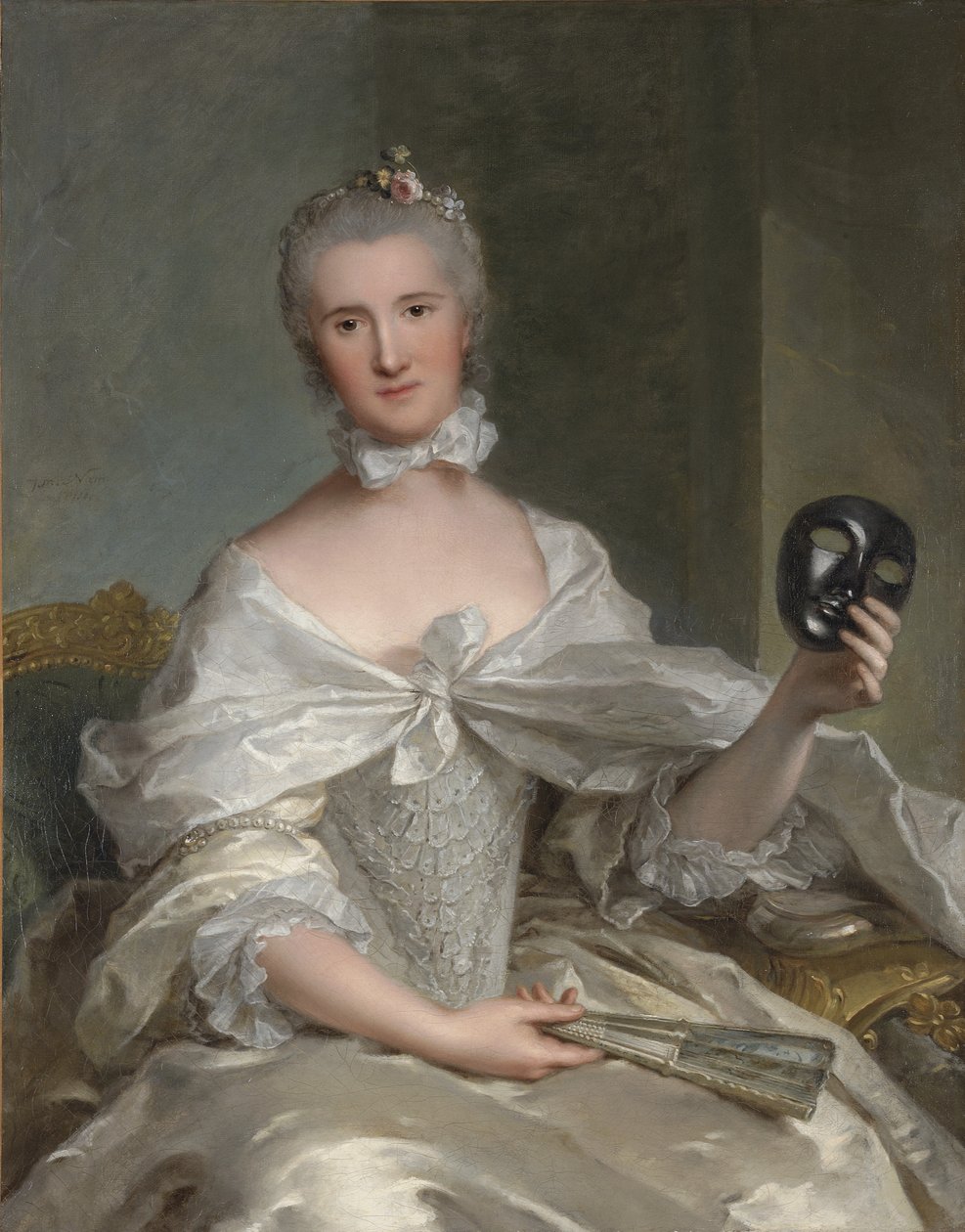 Bonne Marie Félicité de Sérent av Jean Marc Nattier