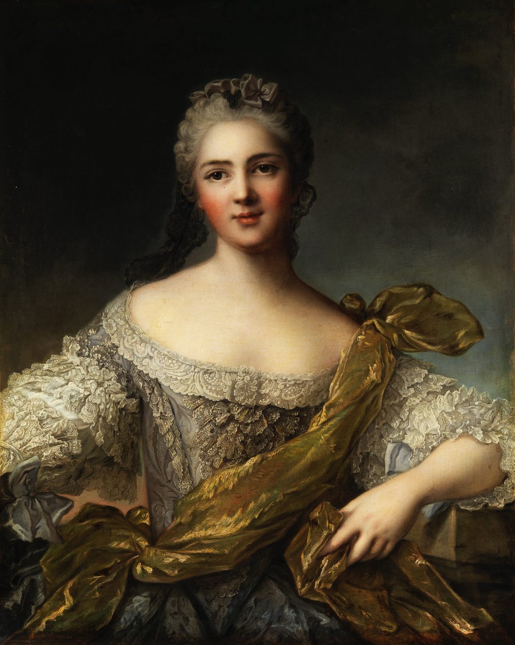 Jean-Marc Nattier Porträtt av Victoire de France av Jean Marc Nattier
