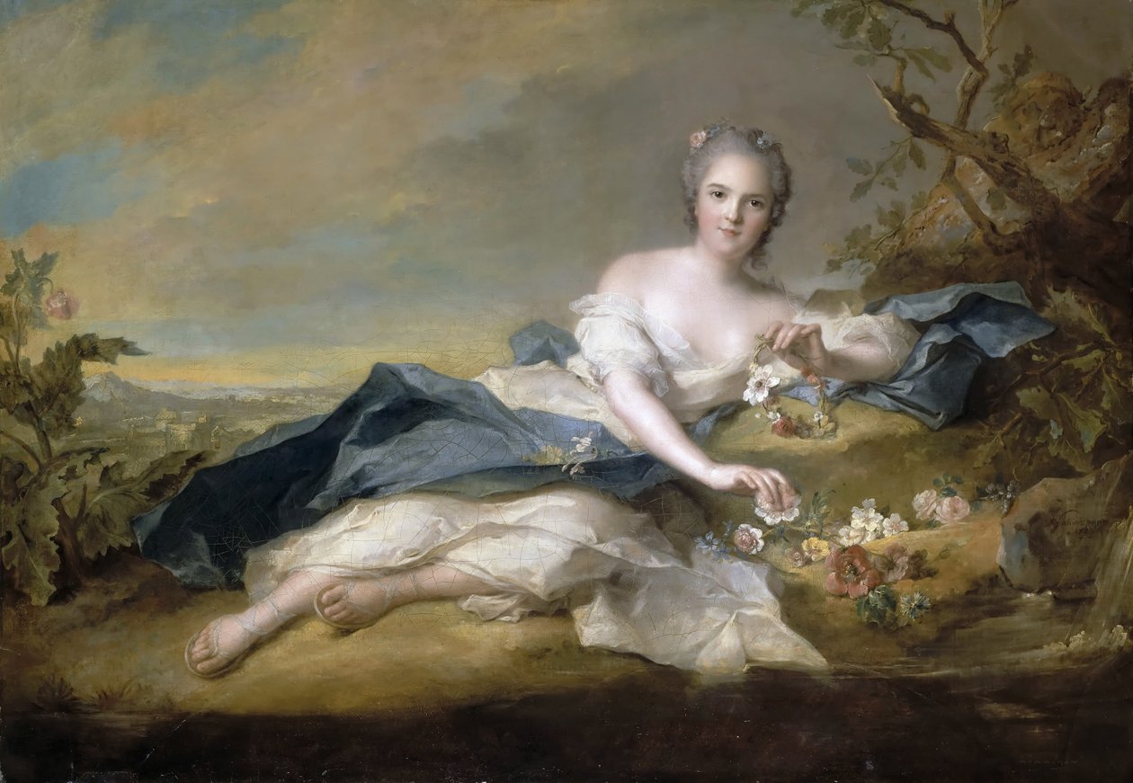 Prinsessan Anne Henriette av Frankrike 1727-1752 av Jean Marc Nattier