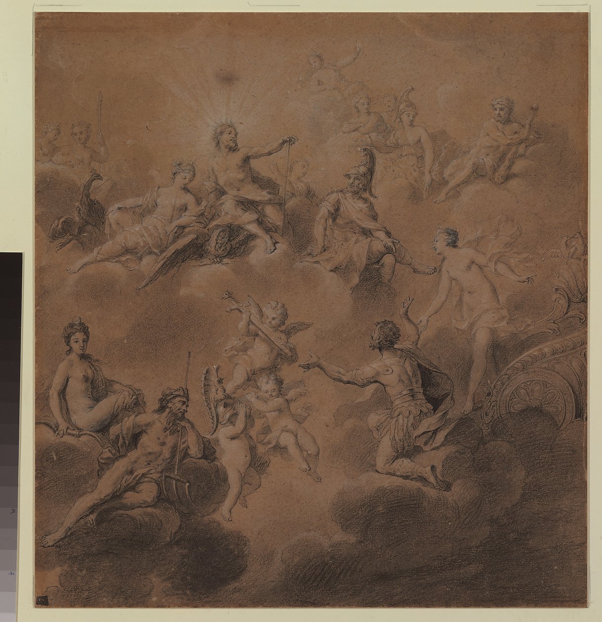 Venus presenterar Aeneas för gudarna av Jean Marc Nattier