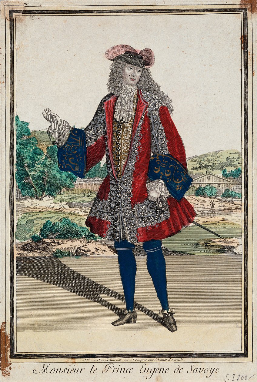 Prins Eugen Franz av Savojen av Jean Mariette
