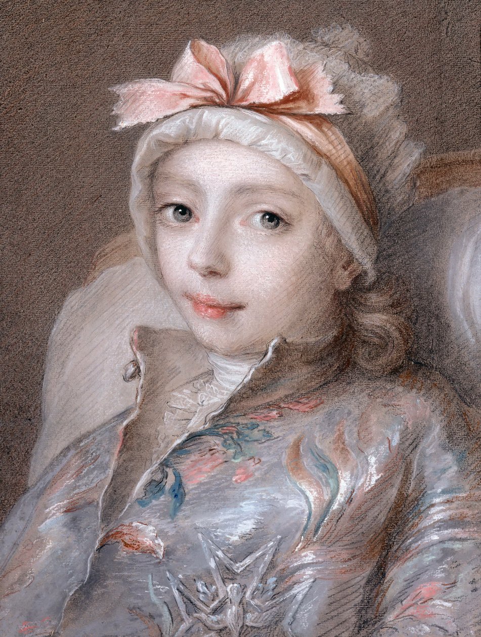Louis Joseph Xavier, hertig av Bourgogne 1751-1761 av Jean Martial Frédou