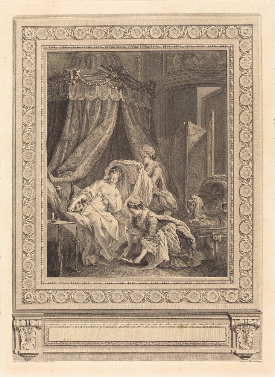 gå upp av Jean Massard after Pierre Antoine Baudouin