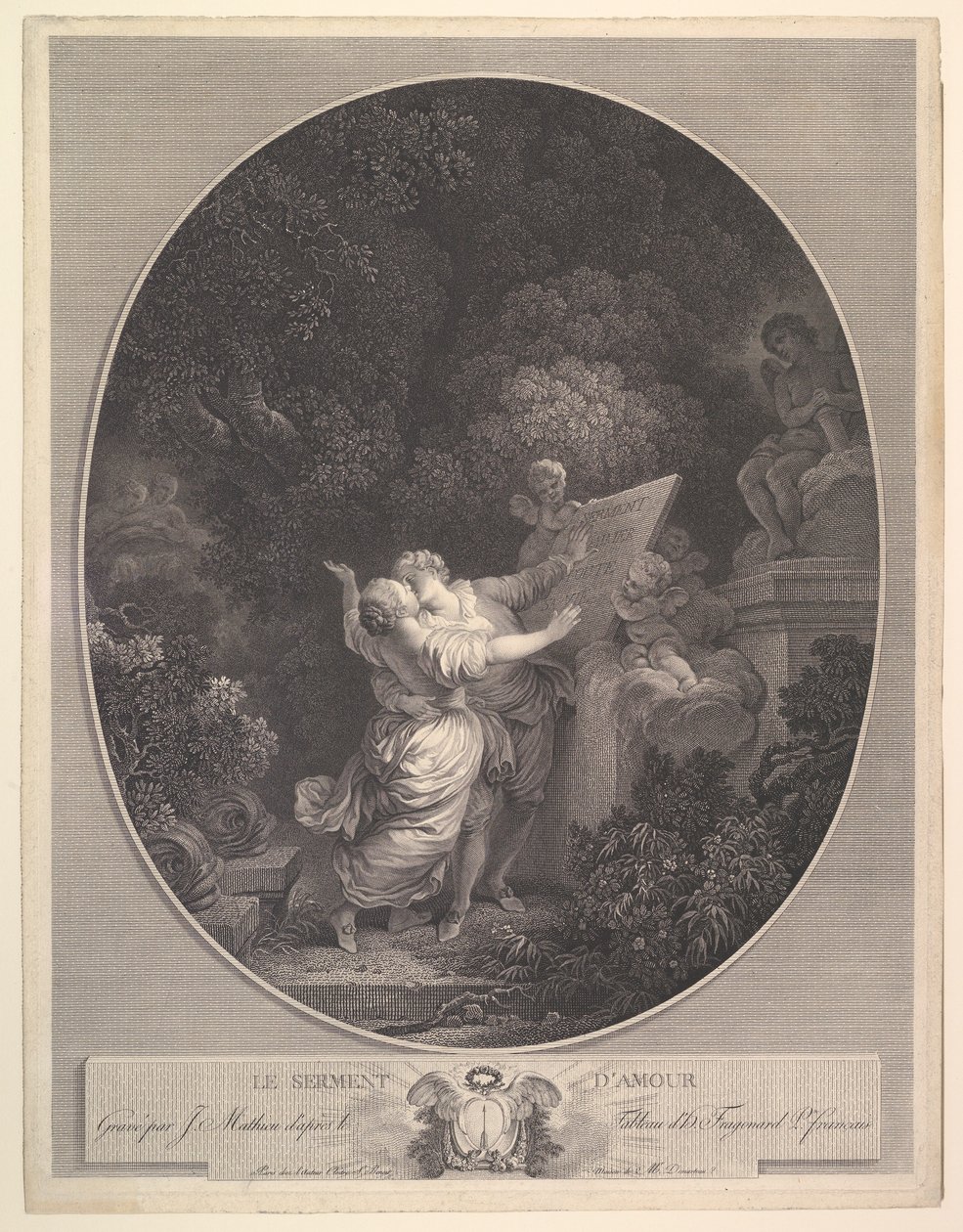 Kärlekens ed.n.d. av Jean Mathieu