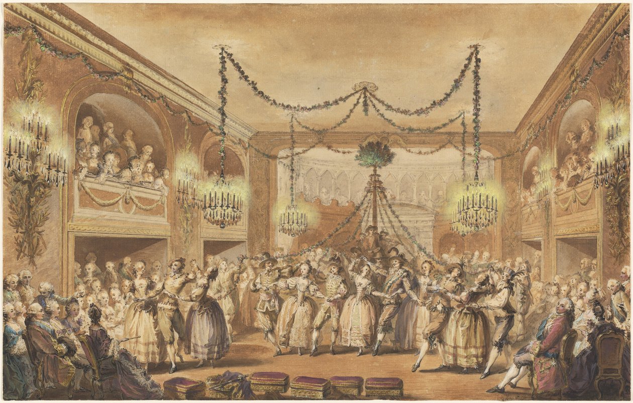 Maj Ball av Jean Michel Moreau