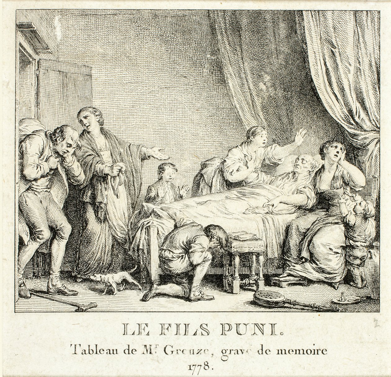 Den straffade sonen av Jean Michel Moreau