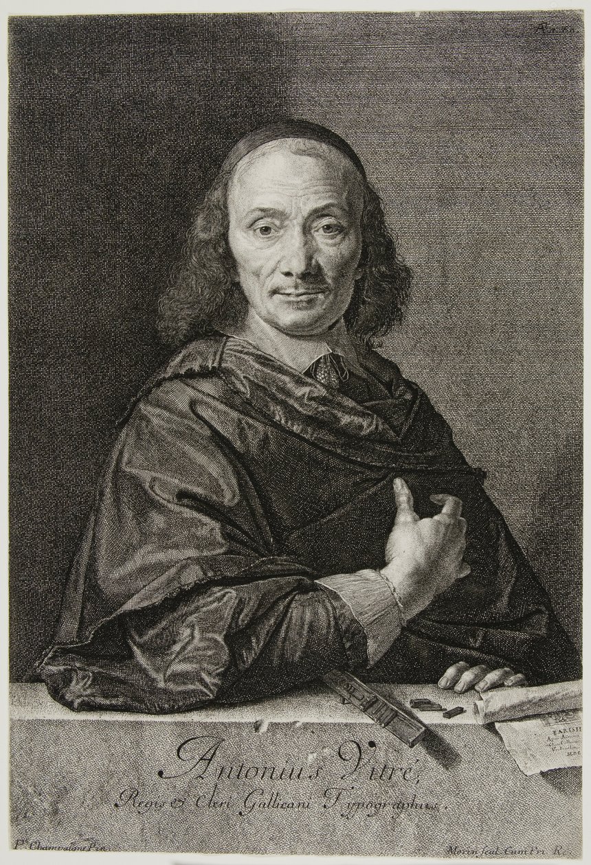 Antoine Vitré av Jean Morin