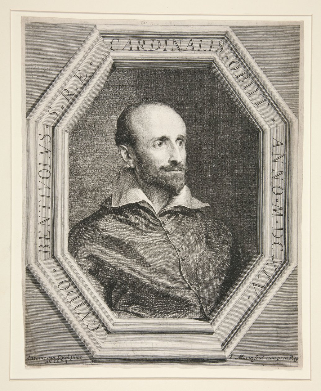 Kardinal Guido Bentivoglio av Jean Morin