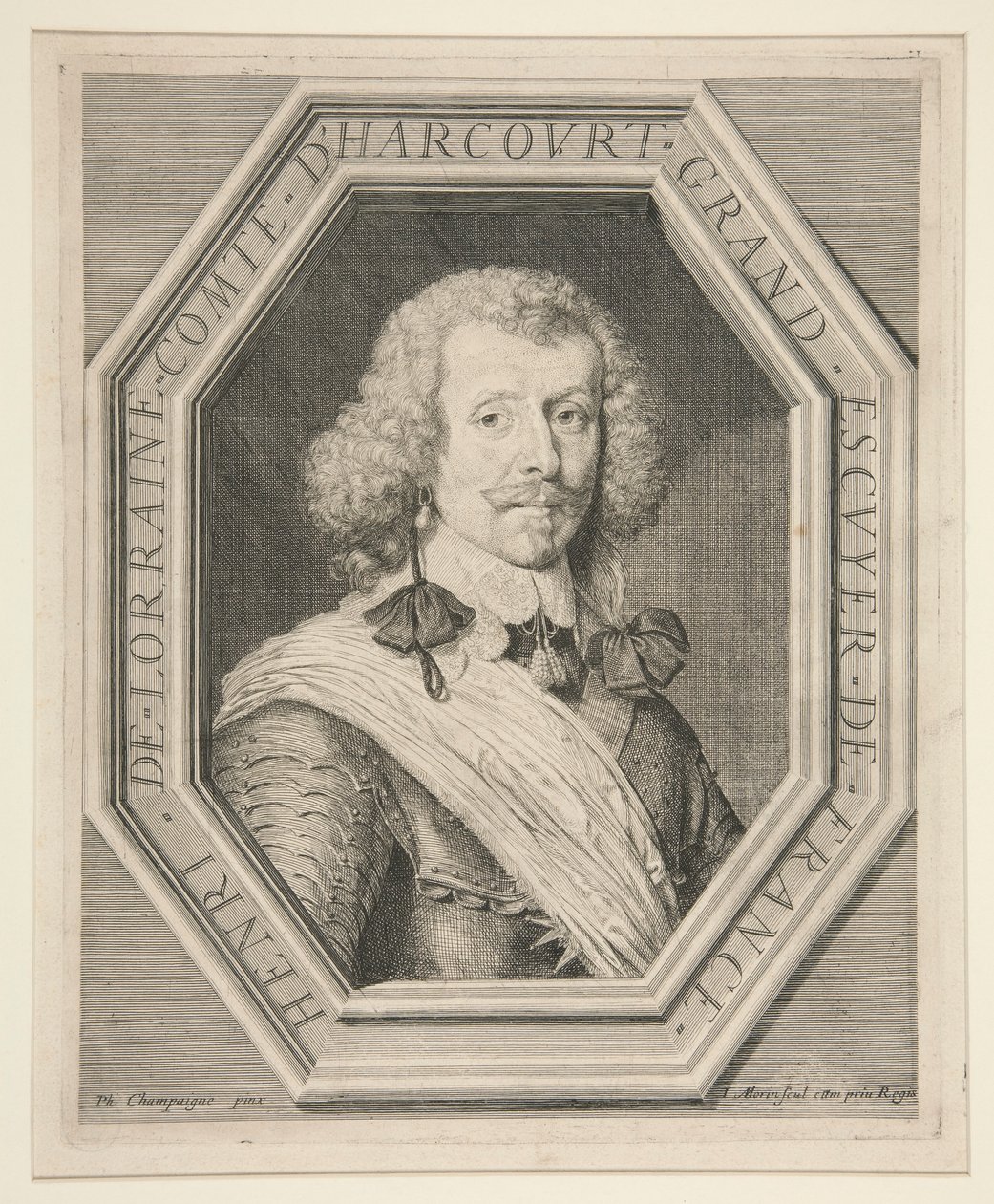 Henri de Lorraine, greve av Harcourt, kallad Cadet la Perle (1601-1666) av Jean Morin