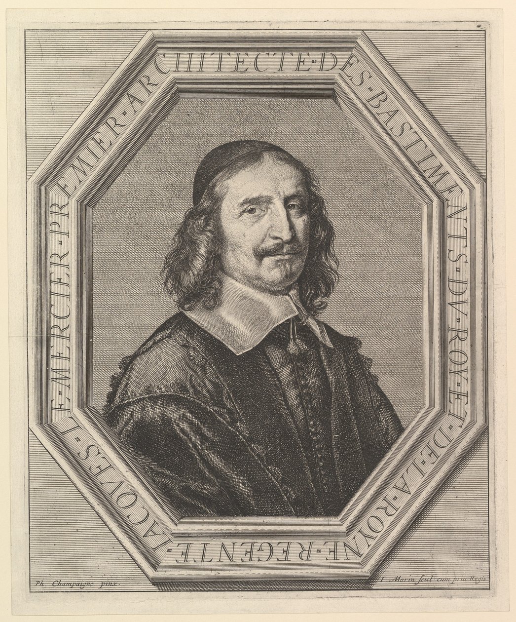 Jacques Le Mercier, kungens arkitekt. av Jean Morin