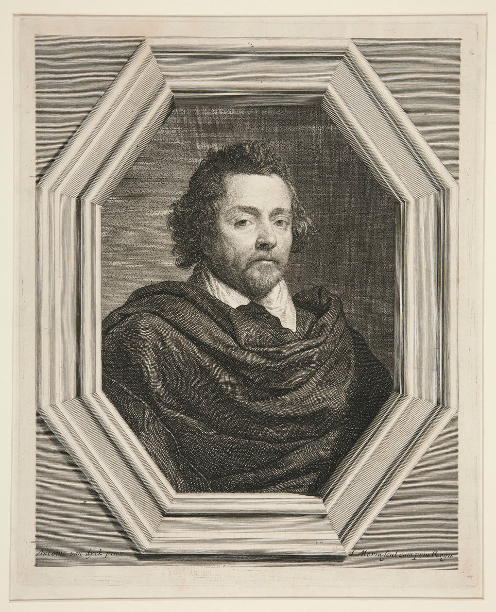 Jan Baptist Christijn, son till befullmäktigad av kungen av Spanien, baron av Meerbeck (1630-1690) av Jean Morin