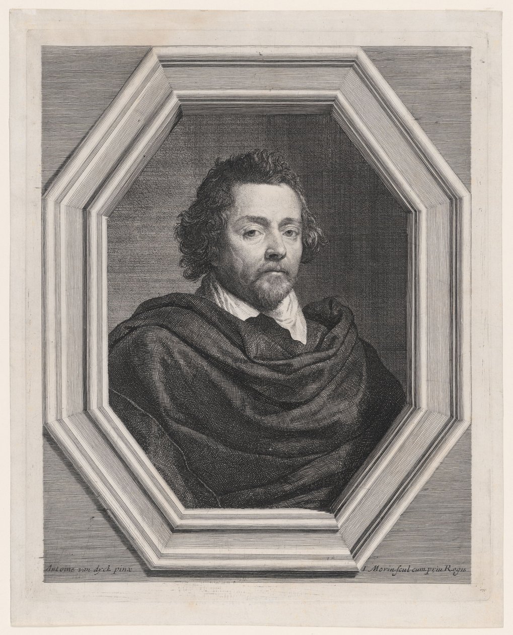Jan Baptist Christijn, son till Spaniens kungs befullmäktigade, baron av Meerbeck (1630-1690) av Jean Morin