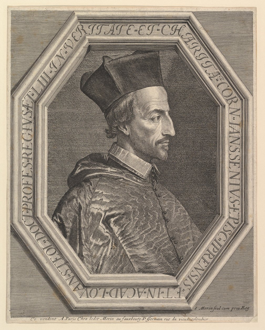 Jansenius, eveque dYpres. av Jean Morin