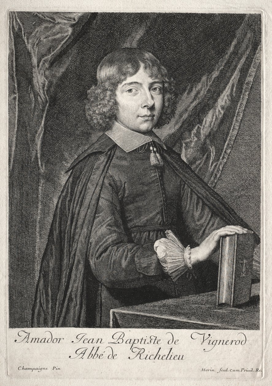 Johannes Baptist av Vignerod av Jean Morin