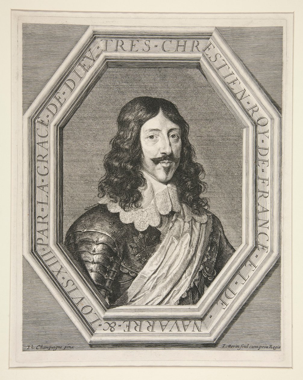 Ludvig XIII, kung av Frankrike (1601-1643) av Jean Morin