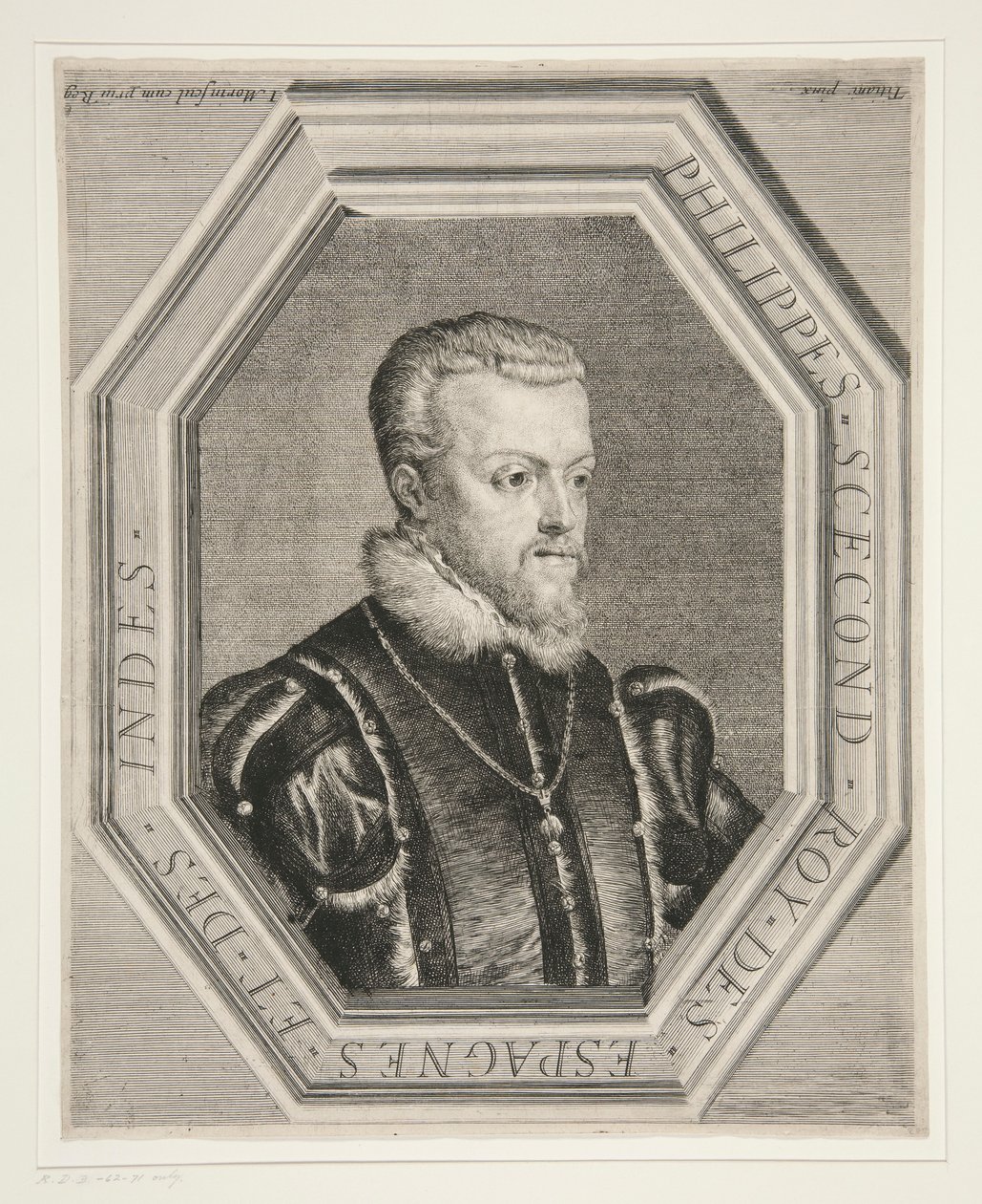 Filip II av Spanien av Jean Morin