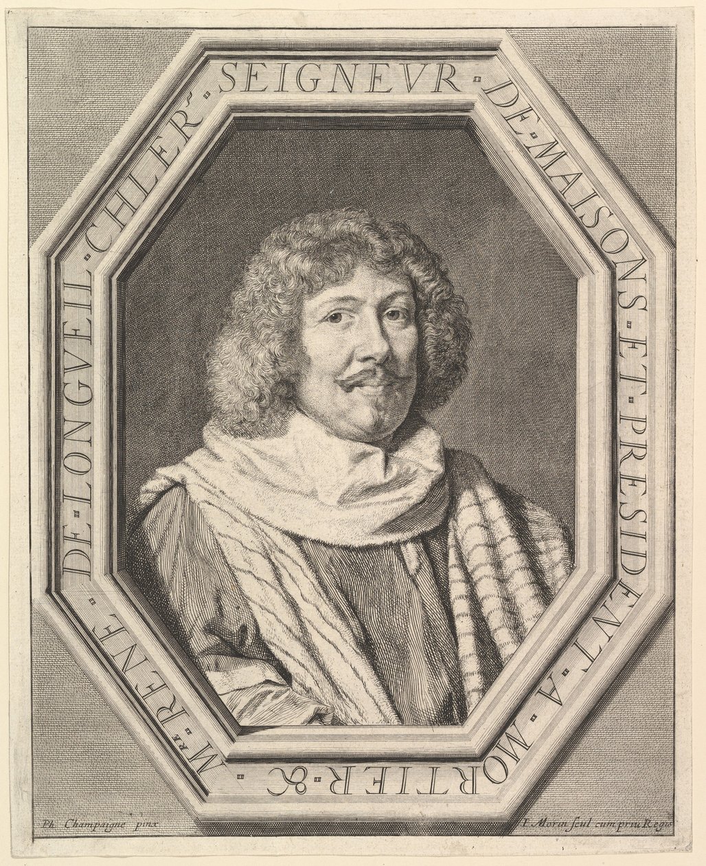 Rene de Longueil, framtida markis de Maisons. av Jean Morin